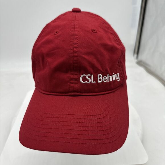 Nike Golf Embroidered CSL BEHRING Adjustable unisex Dri-fit Ballcap Hat - Picture 1 of 9